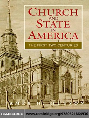 cover image of Church and State in America